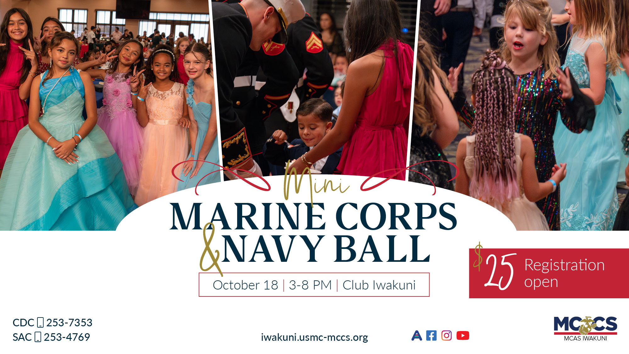 Mini Marine Corps & Navy Ball