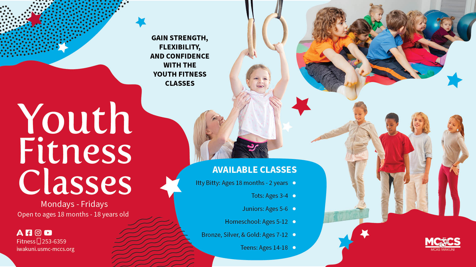 Youth Fitness Classes - August