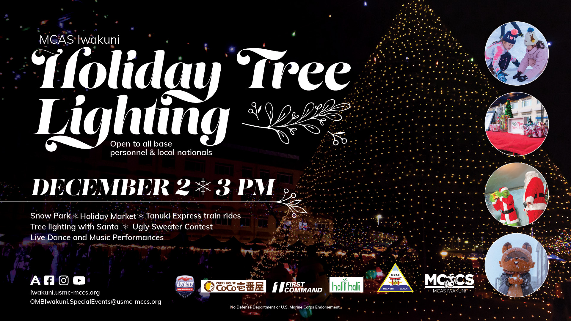 Holiday Tree Lighting Ceremony