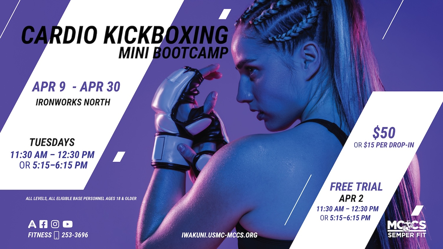 April Cardio Kickboxing Mini Bootcamp