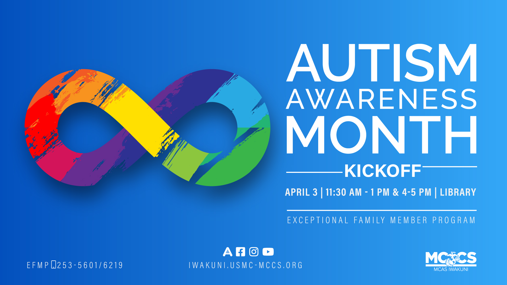 Autism Awareness Month Kickoff