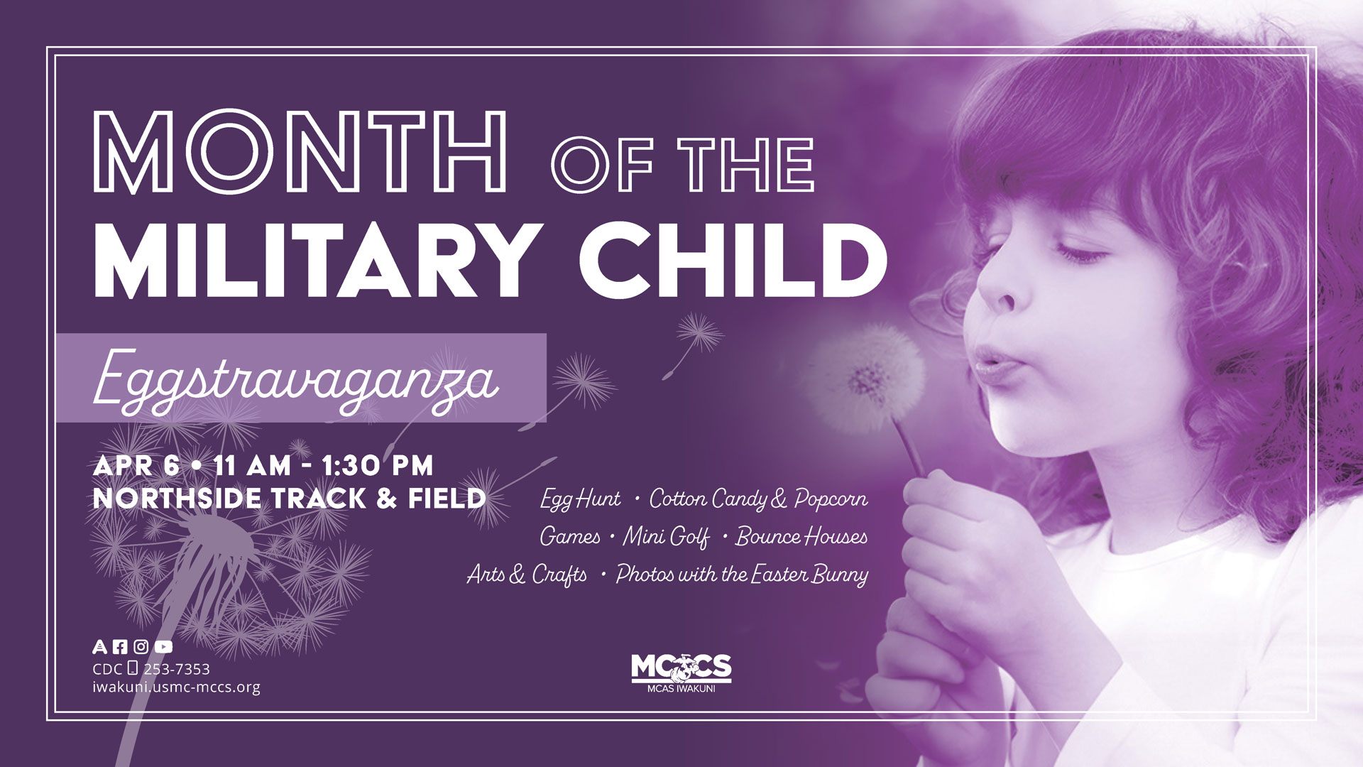 Month of the Military Child Eggstravaganza