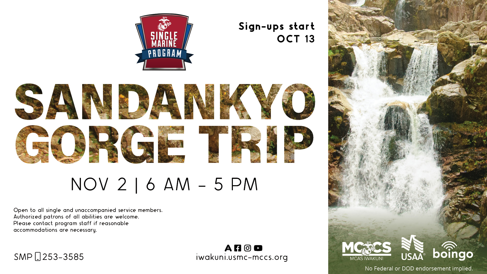 SMP - Sandankyo Gorge Trip