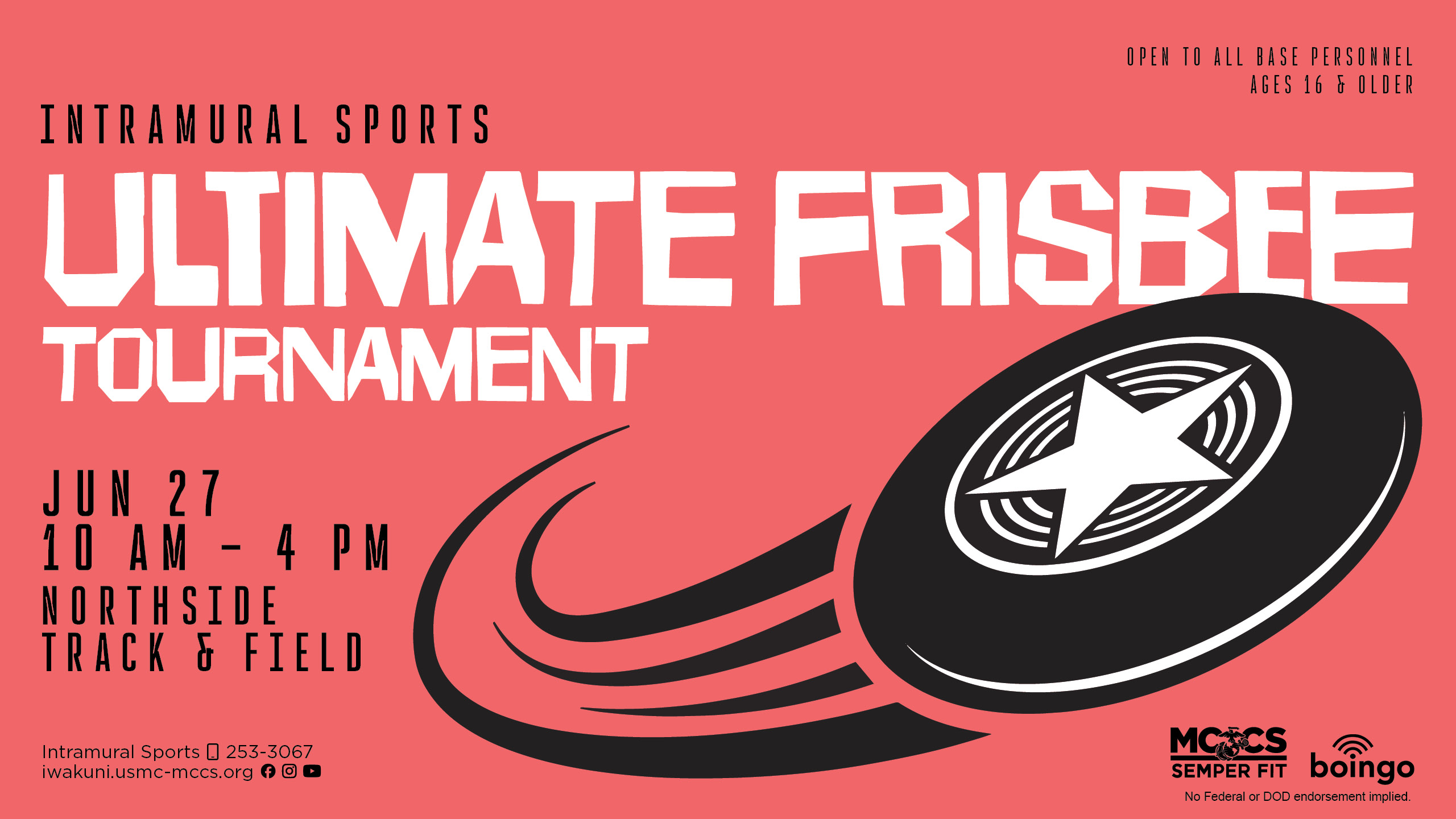 Ultimate Frisbee Tournament