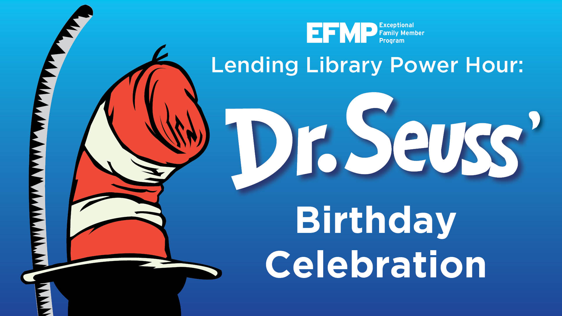 Lending Library Power Hour: Dr. Seuss' Birthday Celebration