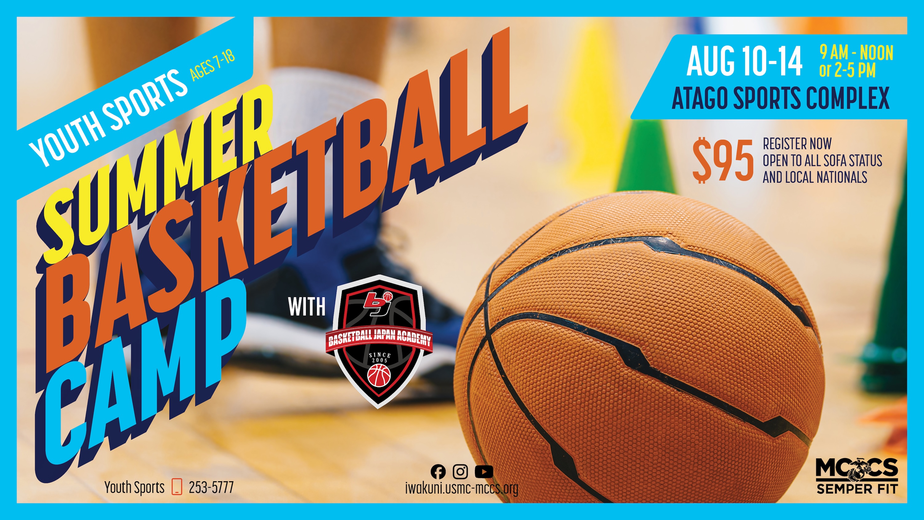 Youth Sports Summer Basketball Camp
