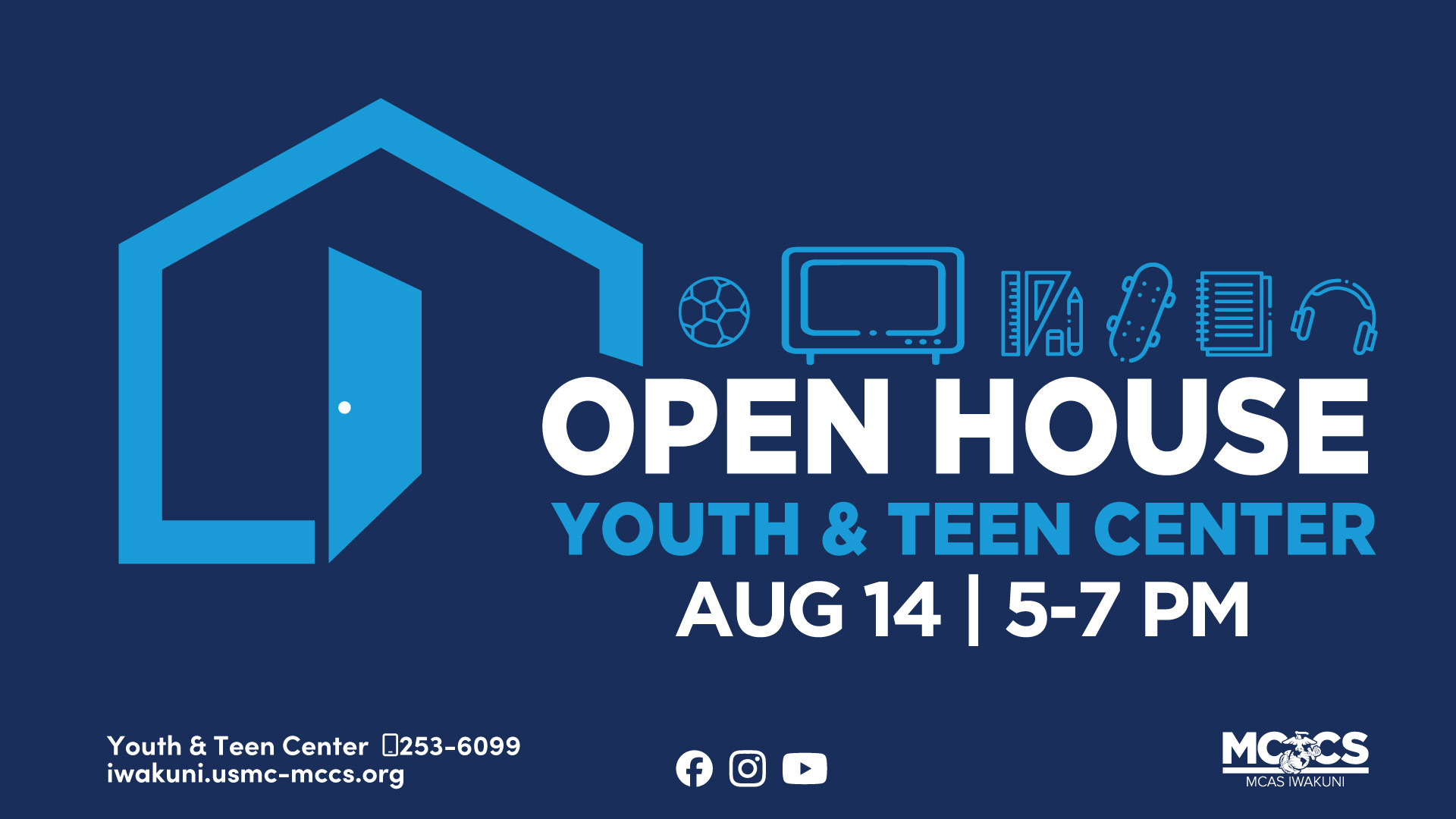 Youth & Teen Center Open House