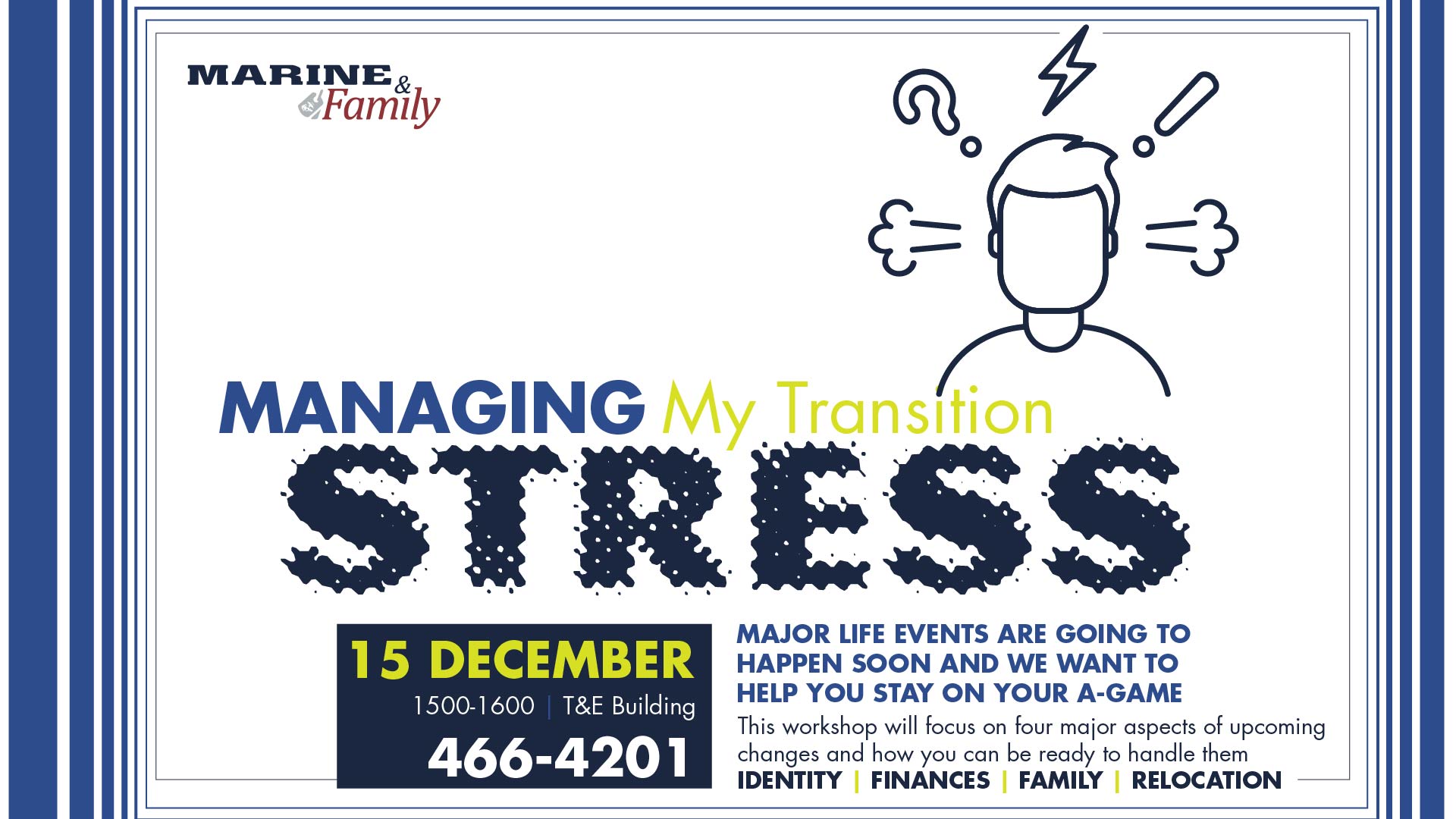 Managing My Transition Stress