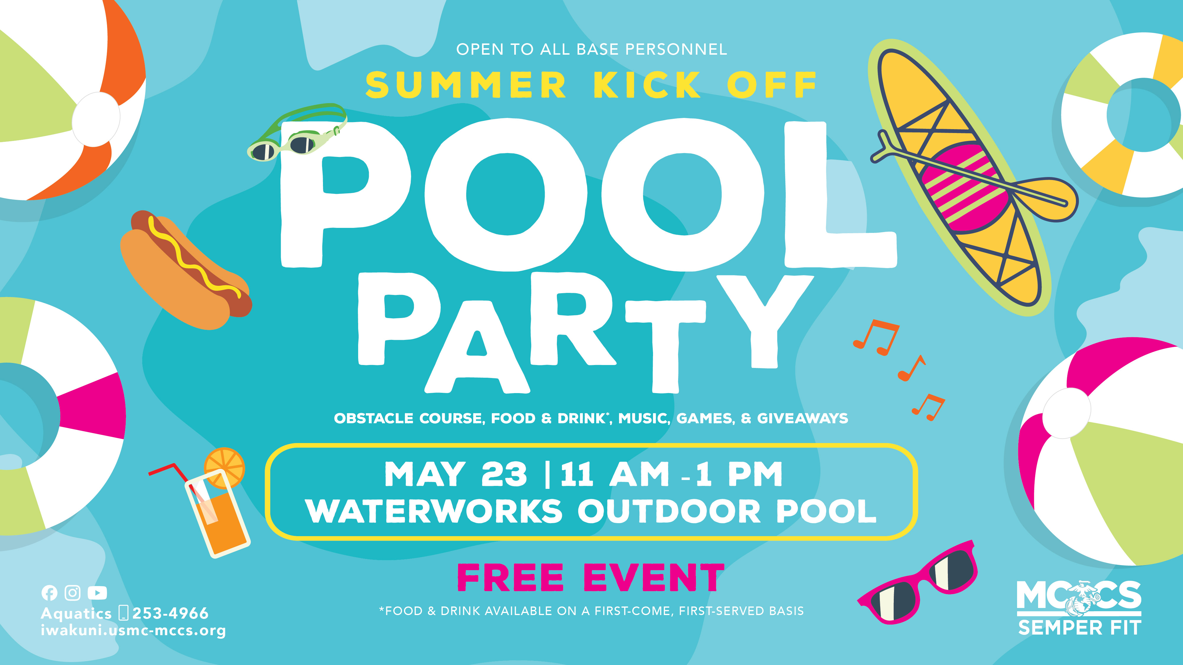 Summer Kick-Off Pool Party