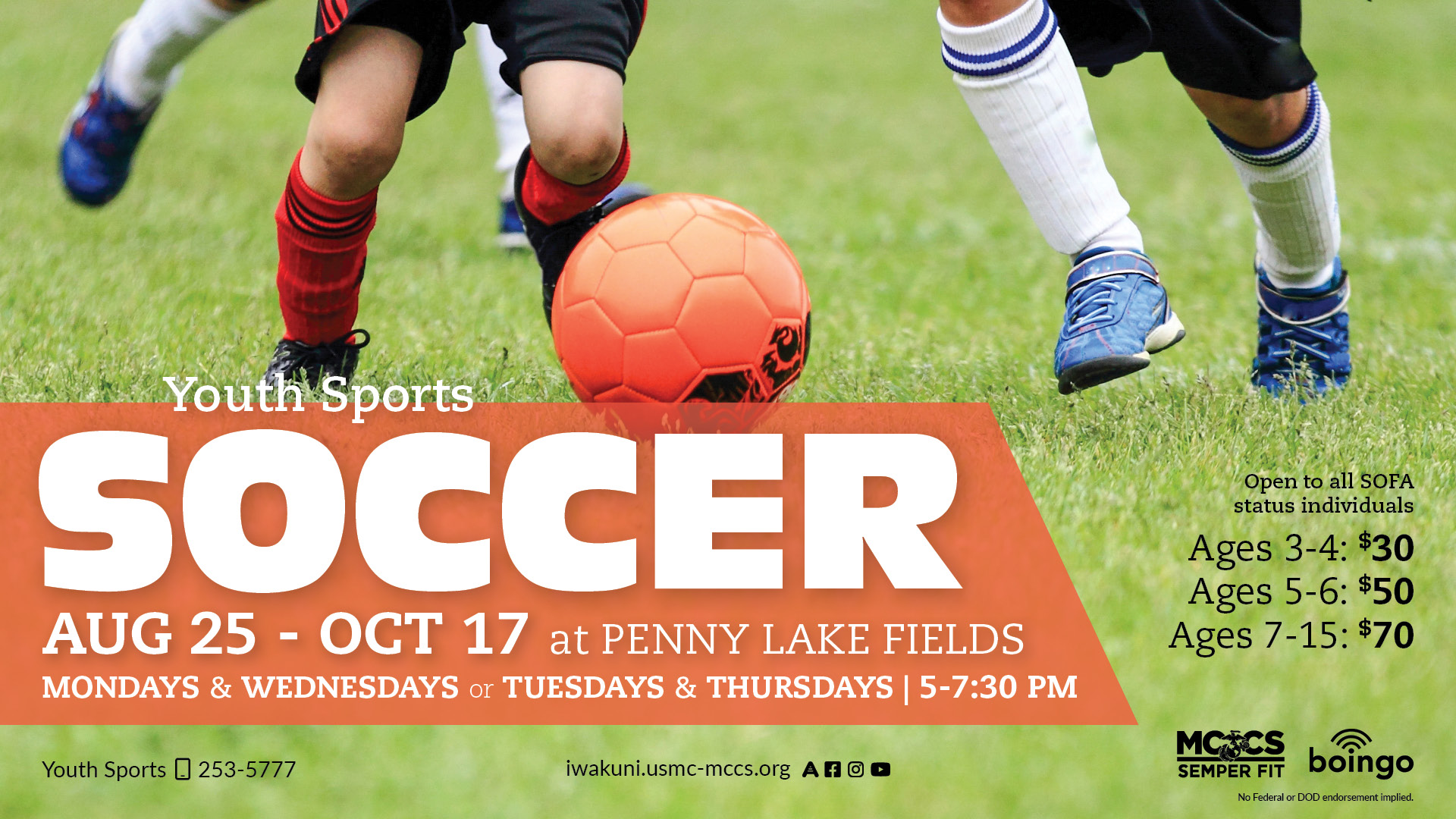 Youth Sports Soccer Season