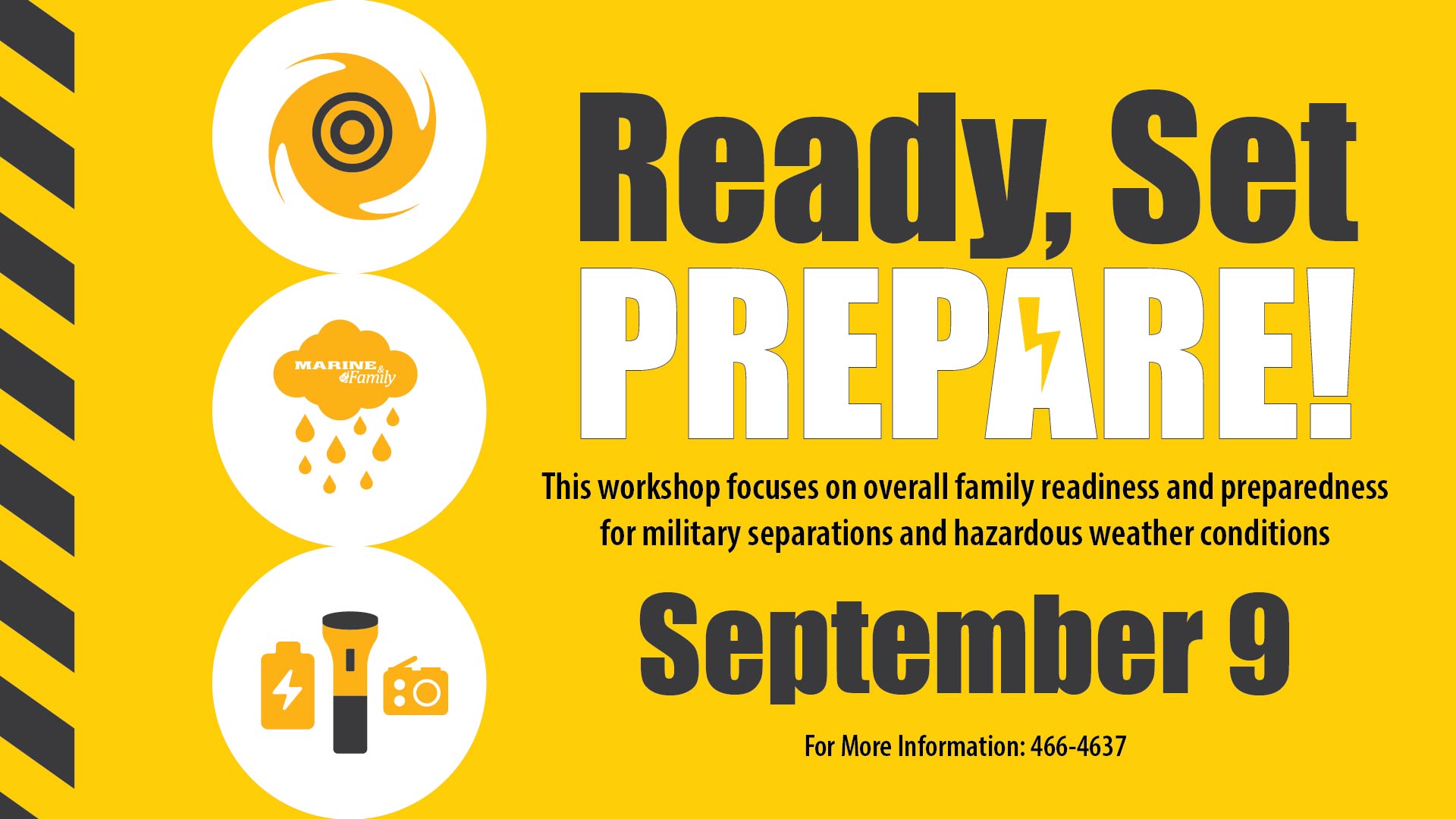 Ready, Set, Prepare