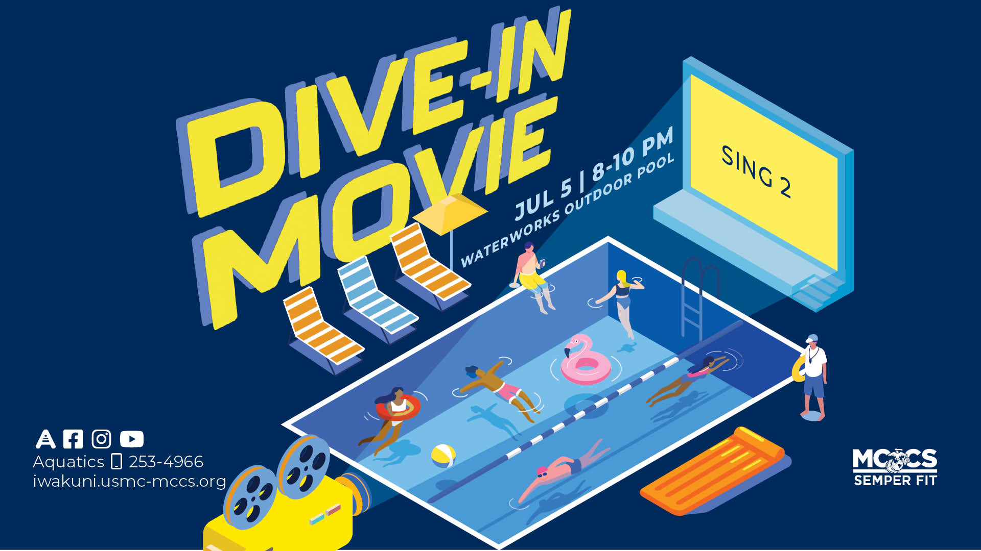 Summer Dive-In Movie - Sing 2