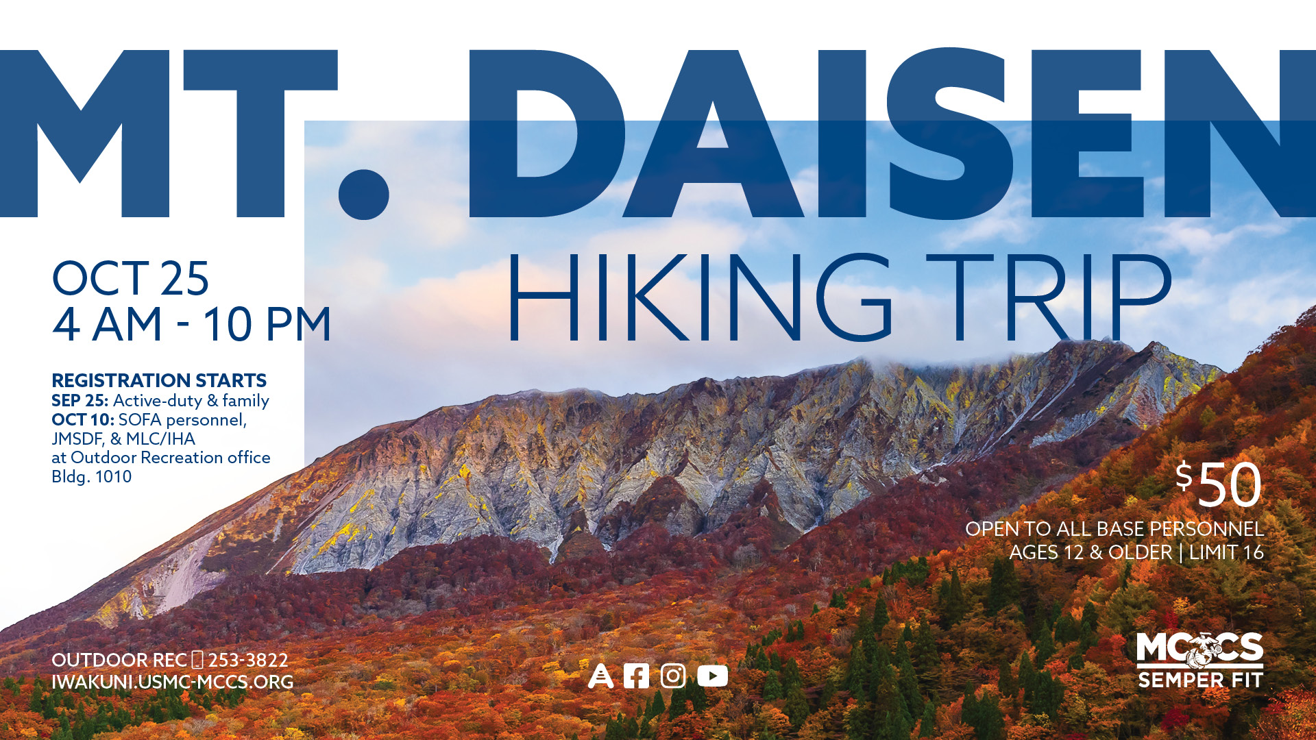 Mt. Daisen Hiking Trip