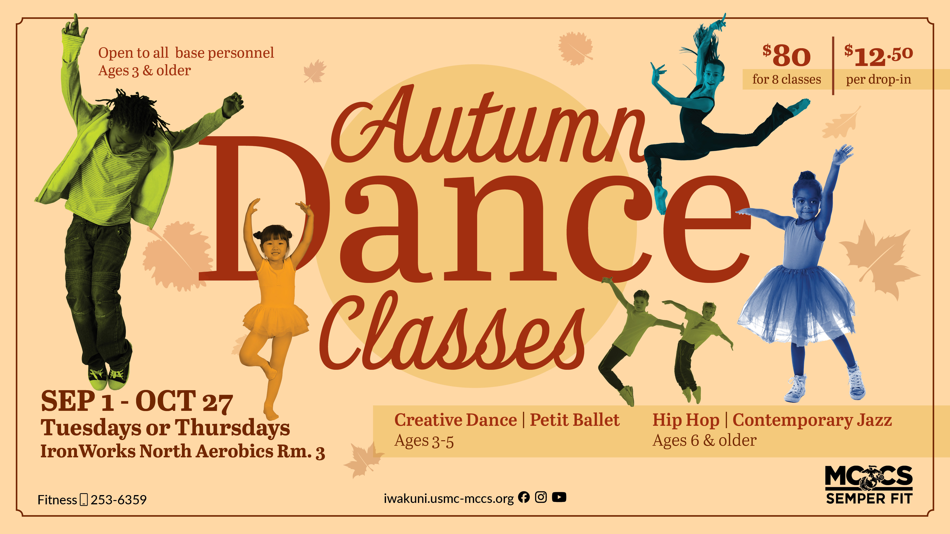 Youth Dance Classes - Autumn Session