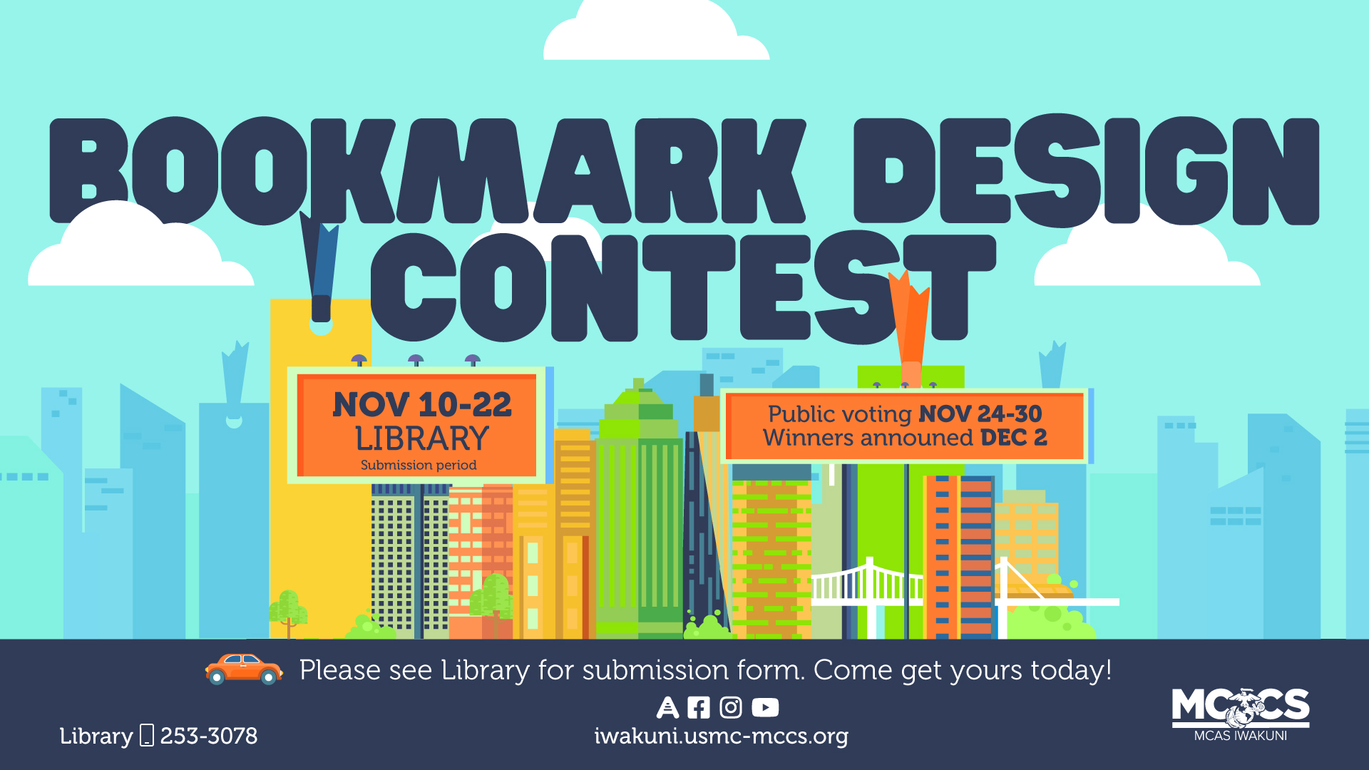 Bookmark Design Contest 