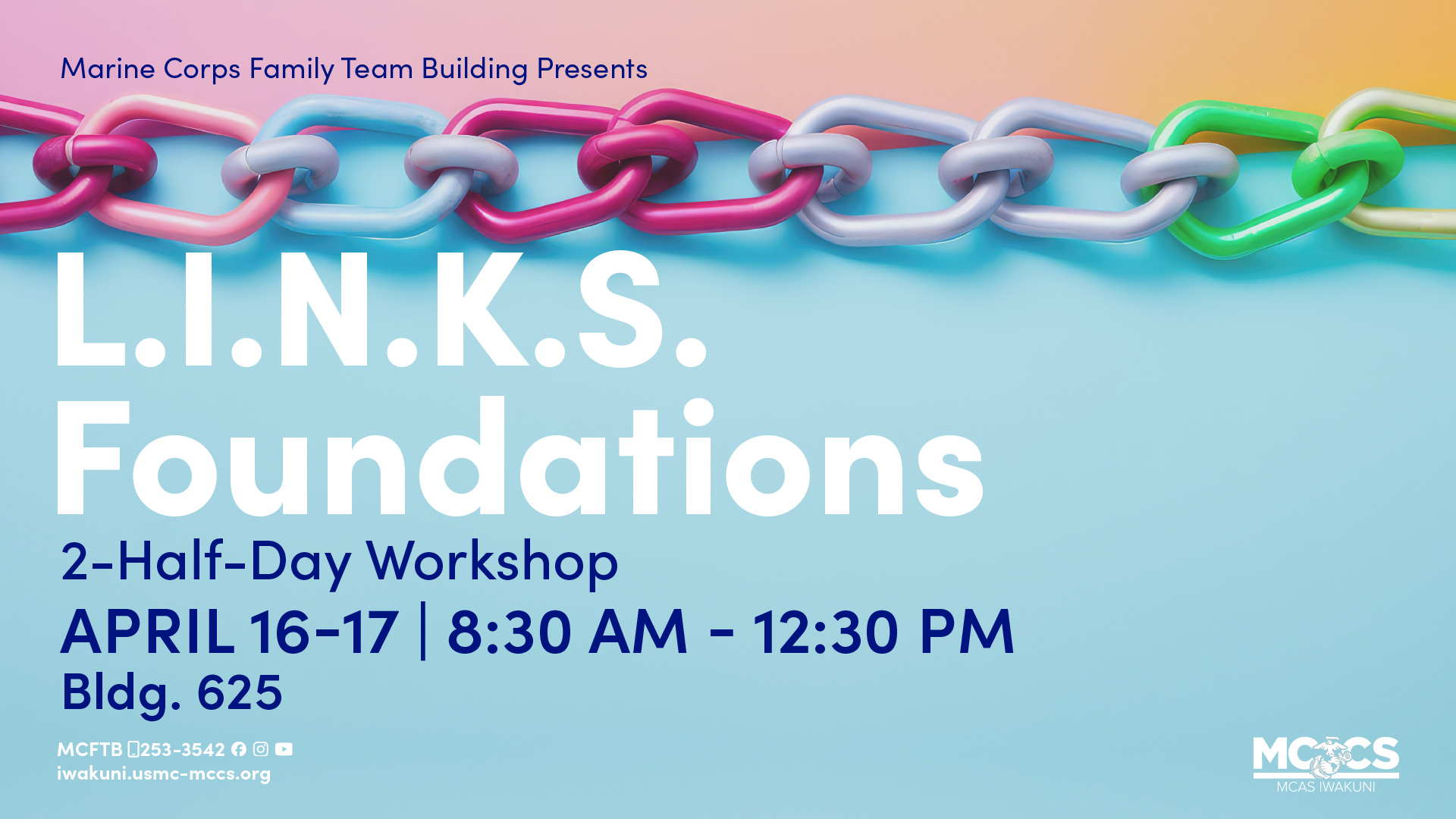 L.I.N.K.S. Foundation 2-Half-Day Workshop