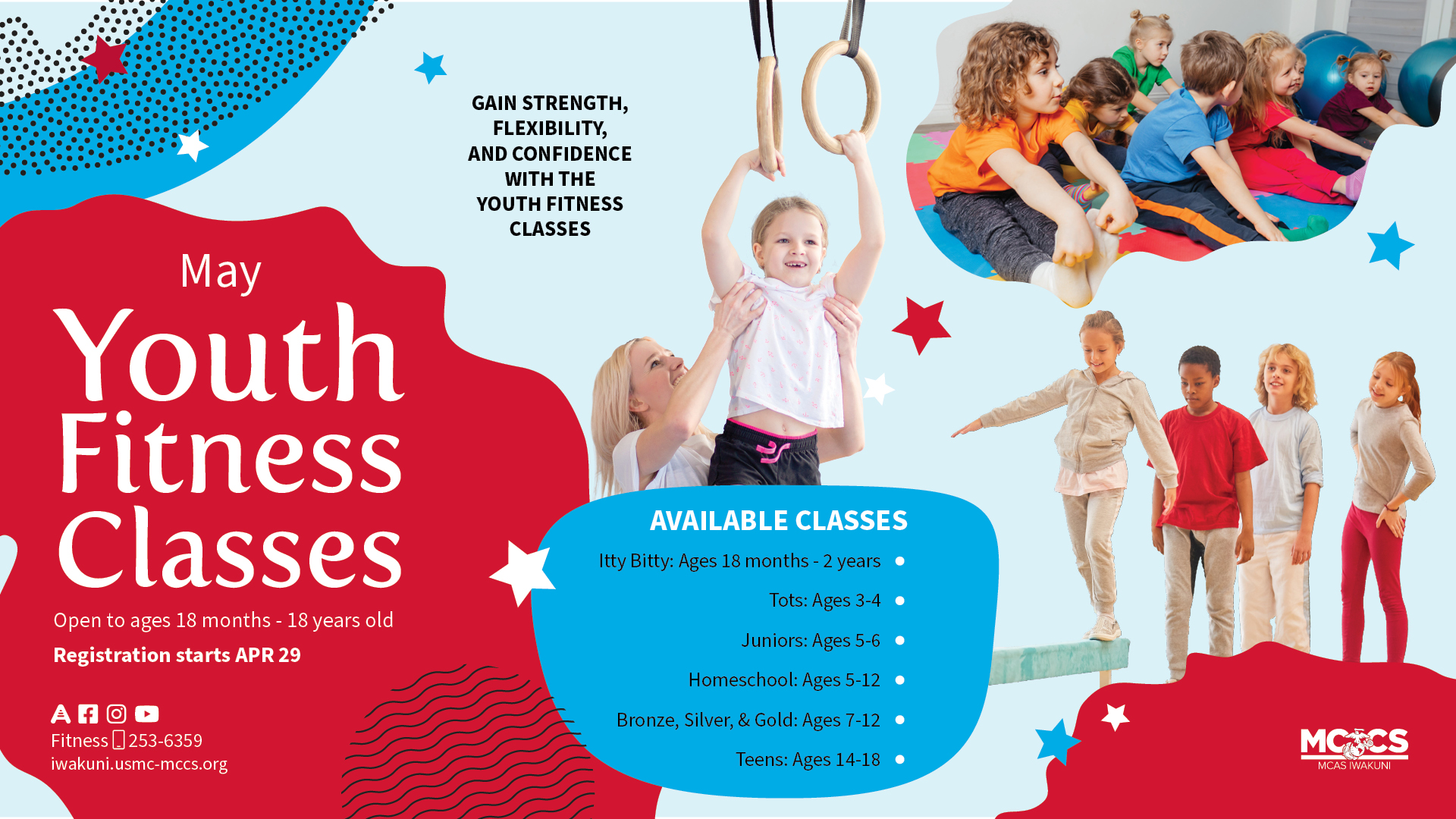 Youth Fitness Classes - May