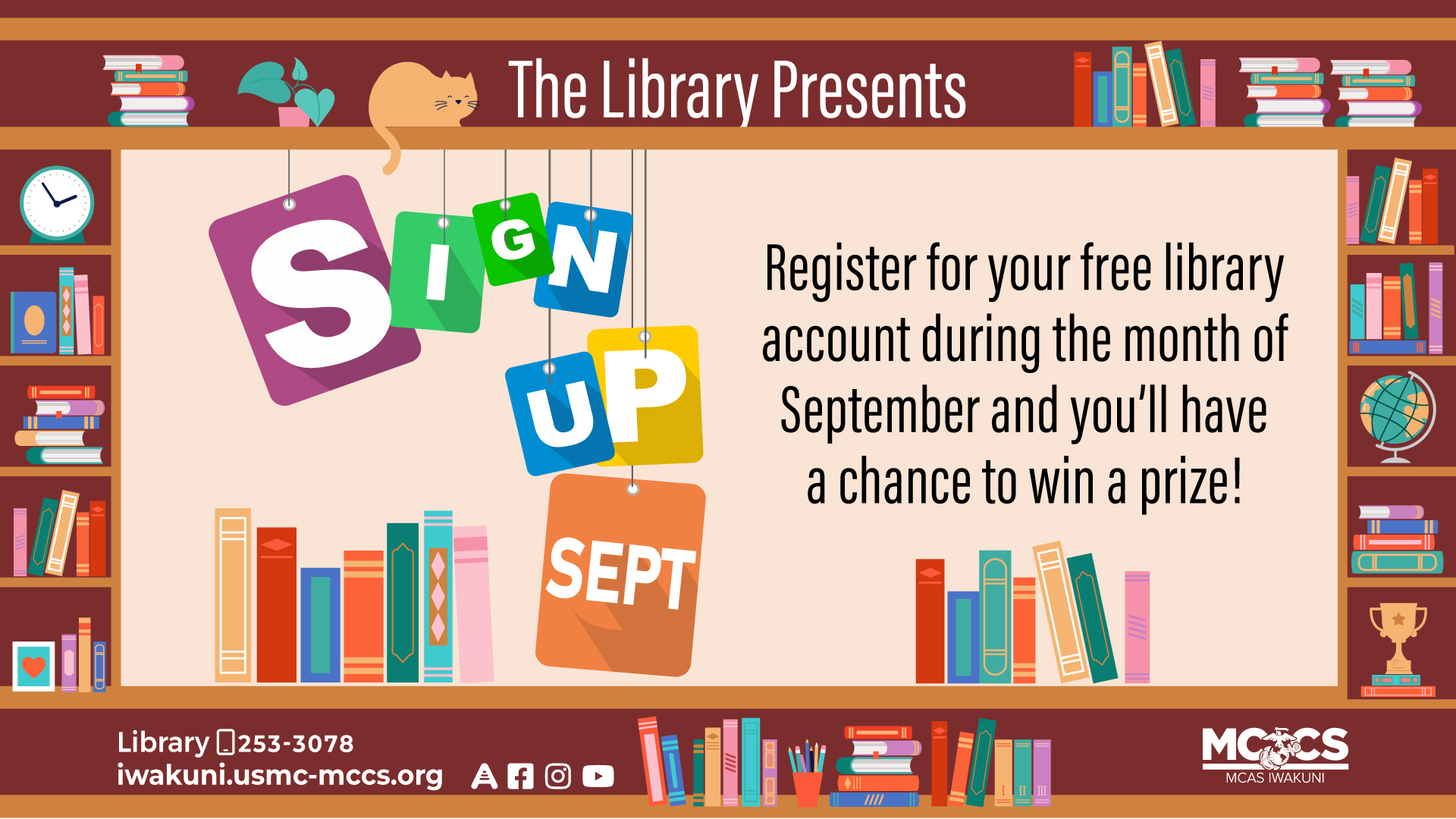 Library Sign-up Month