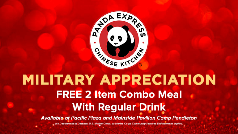 Panda Express Military Appreciation