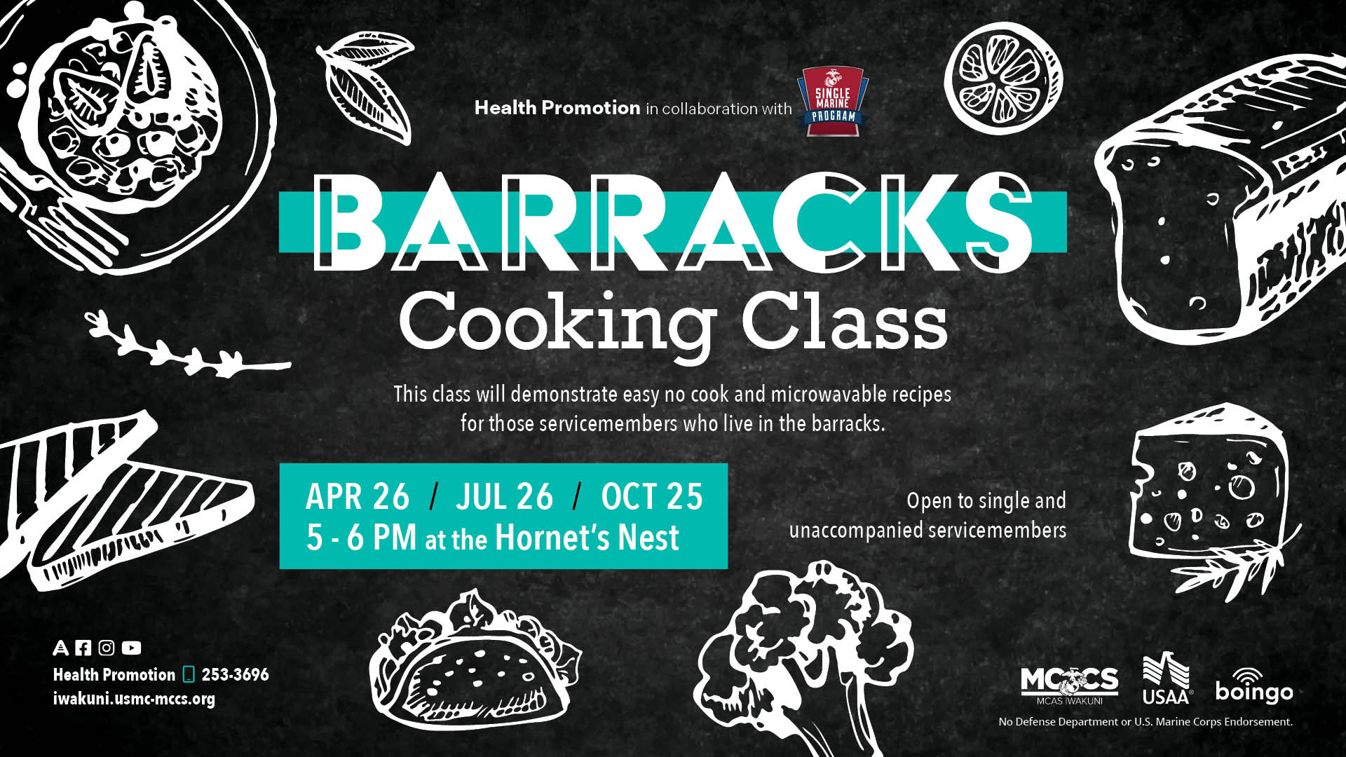 SMP - Barracks Cooking Class