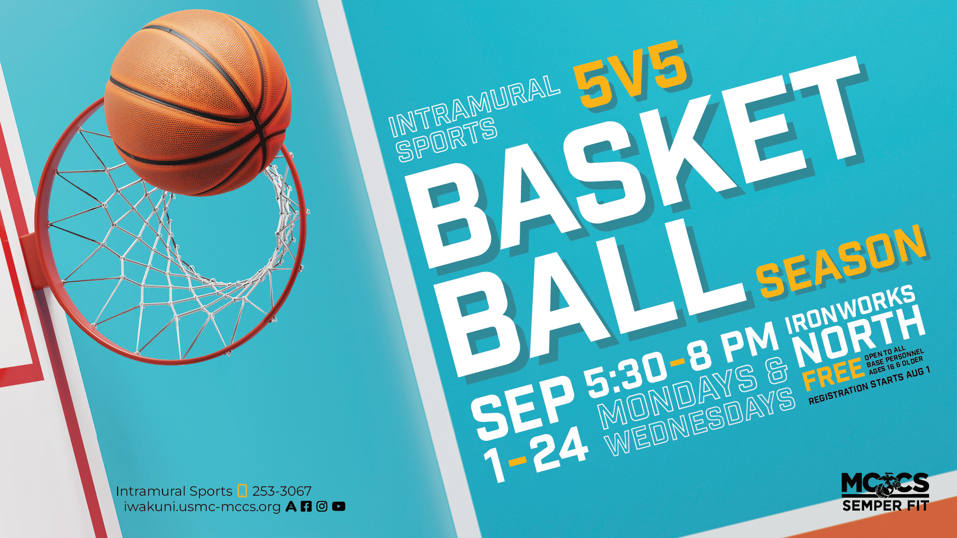 Intramural Sports Basketball Season