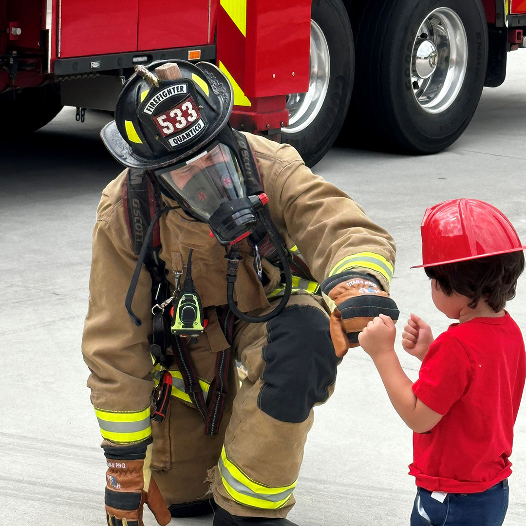 EFMP Sensory Friendly Firehouse Tour