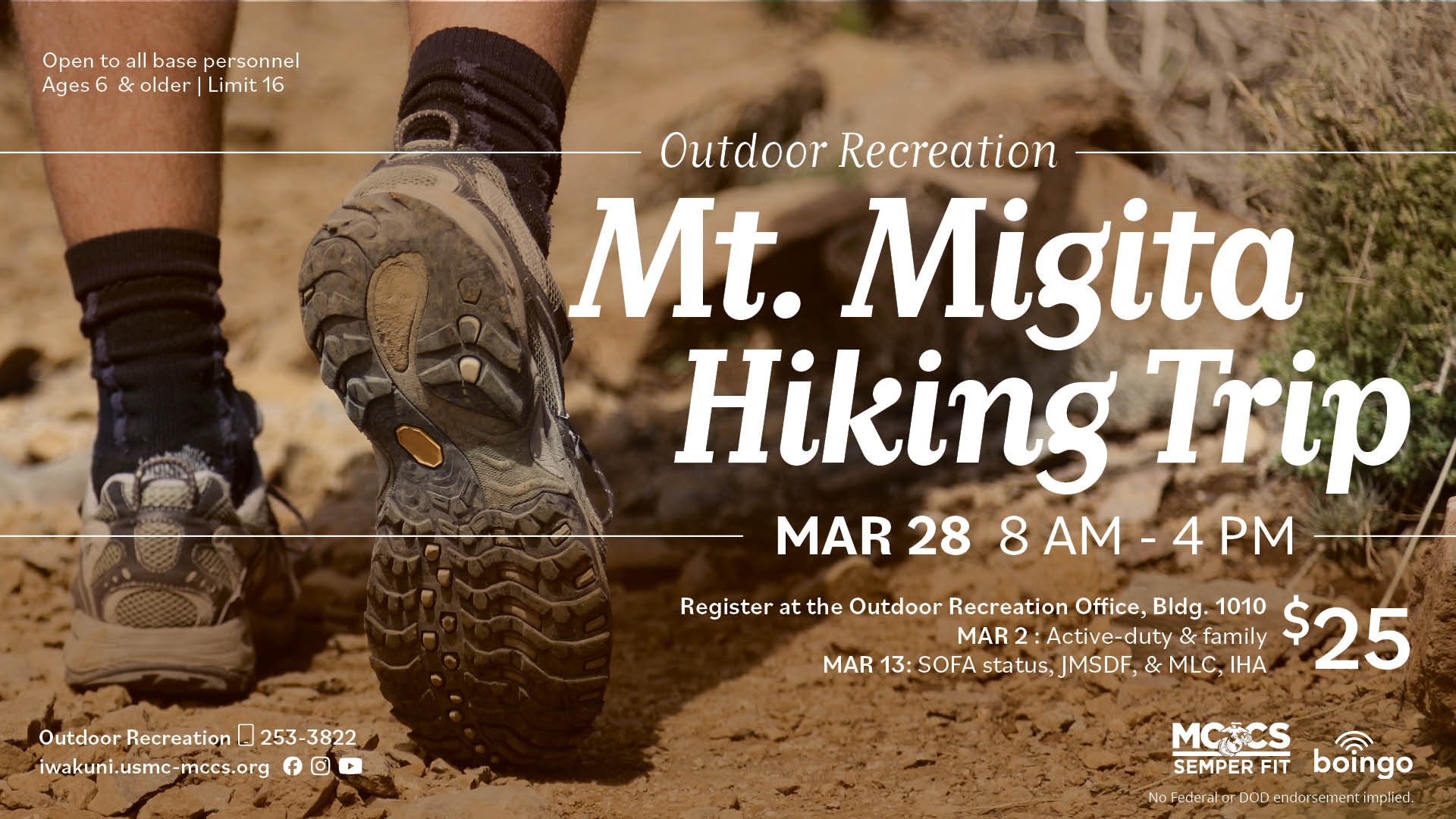 Mt, Migita Hiking Trip