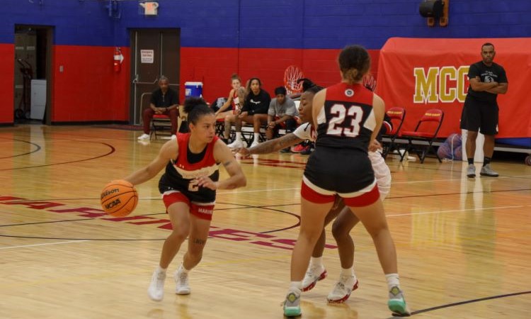 All-Marine Women's Basketball Scrimmage