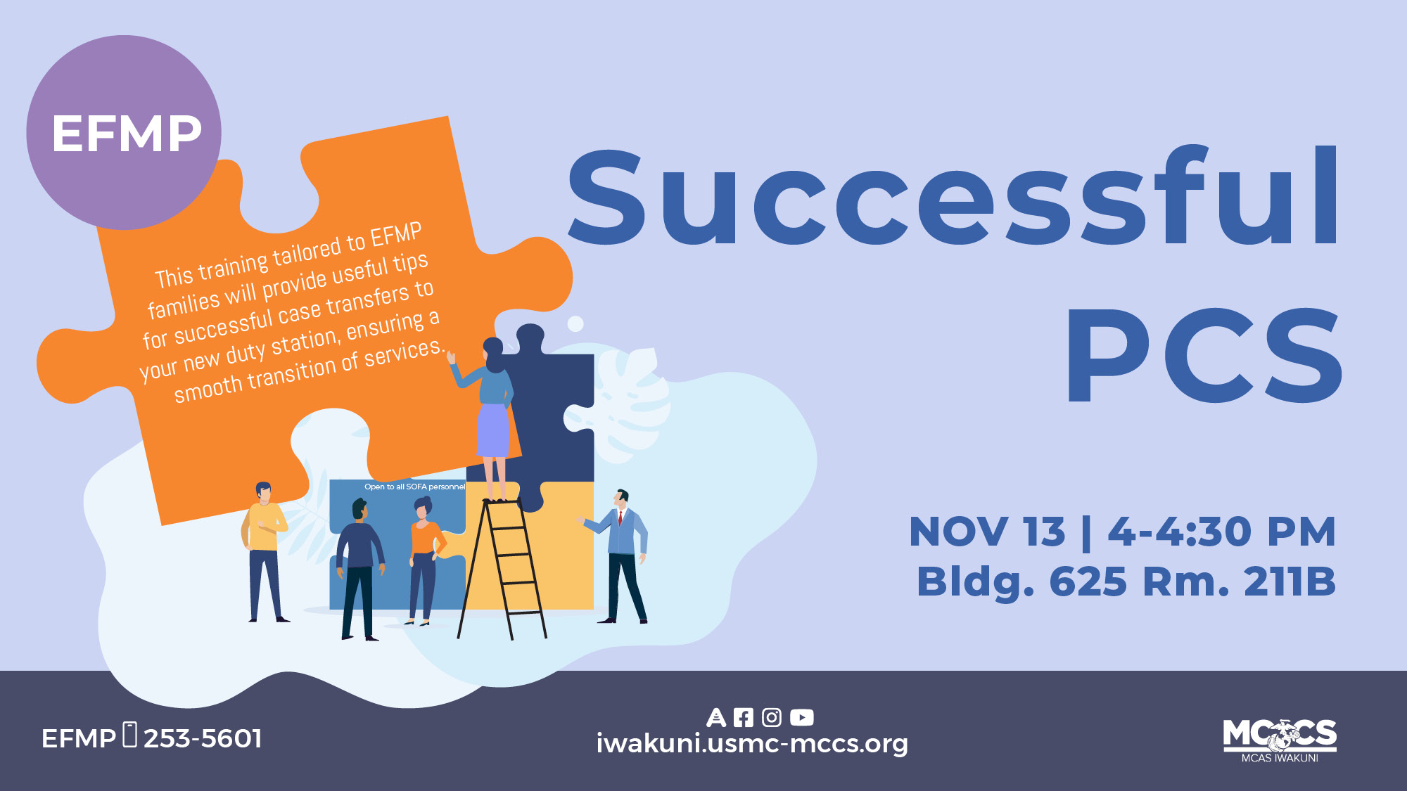 Successful PCS Transitions for EFMP Families