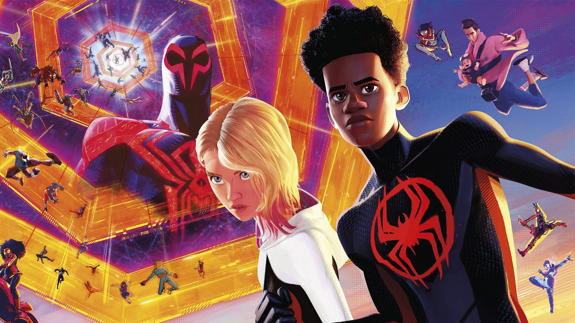 Milesmorales Spiderman Across The Spiderverse Wallpaper,HD Movies