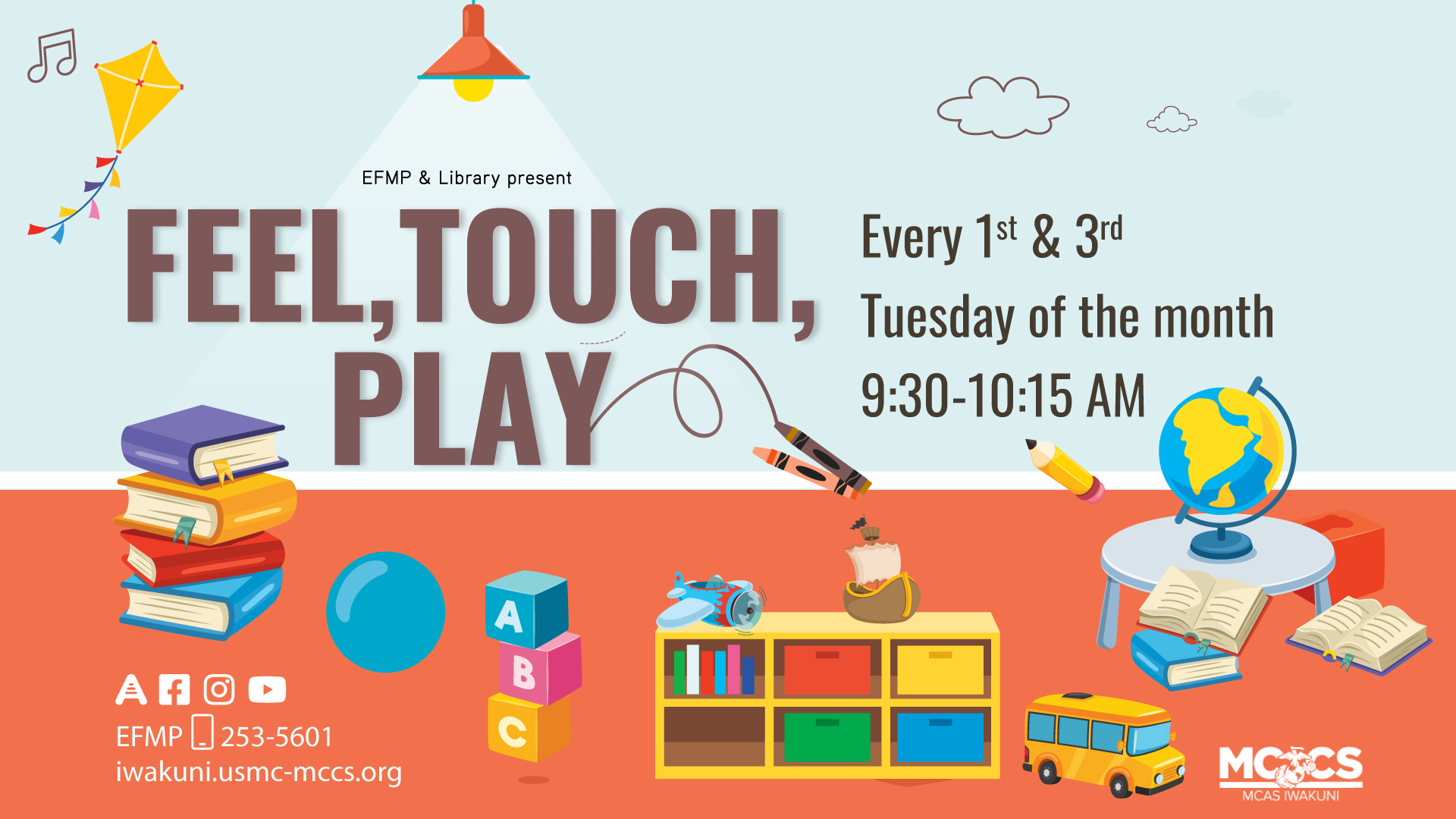 MCCS Feel, Touch, & Play Sensory Group