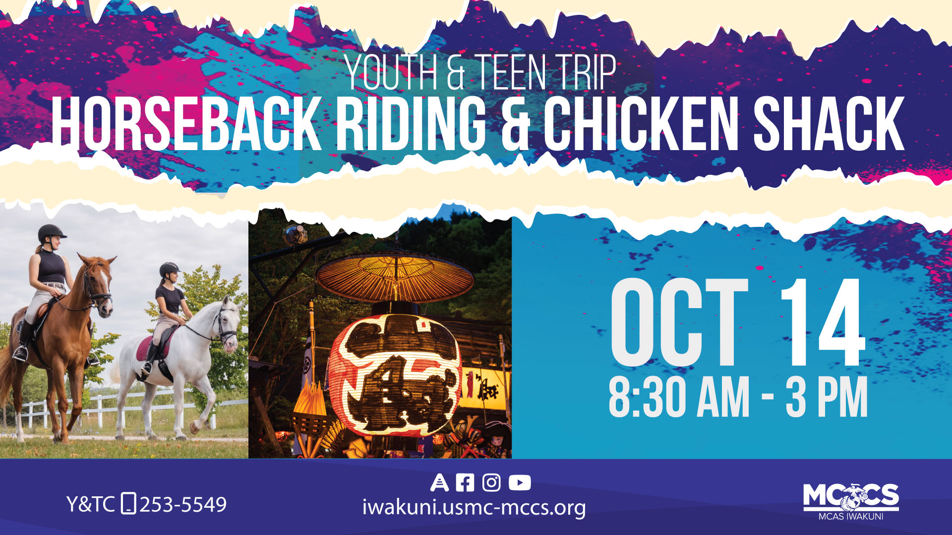 Youth & Teen Horseback Riding and Chicken Shack