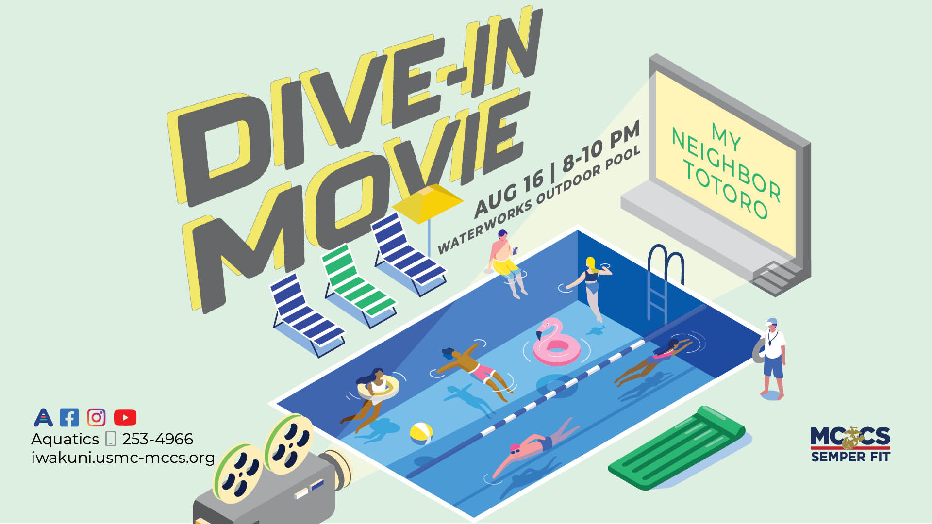 Summer Dive-In Movie - My Neighbor Totoro