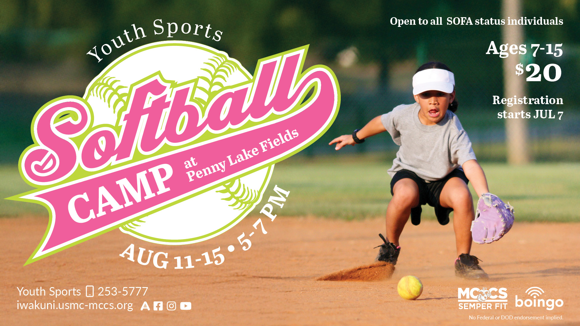 Youth Sports Summer Softball Camp