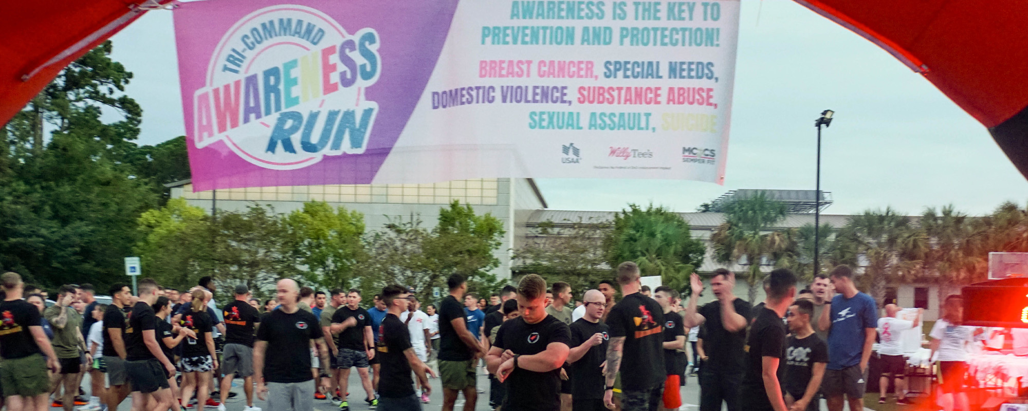 Steps Toward Change: MCCS Semper Fit and Behavioral Health Host Tri-Command Awareness Run