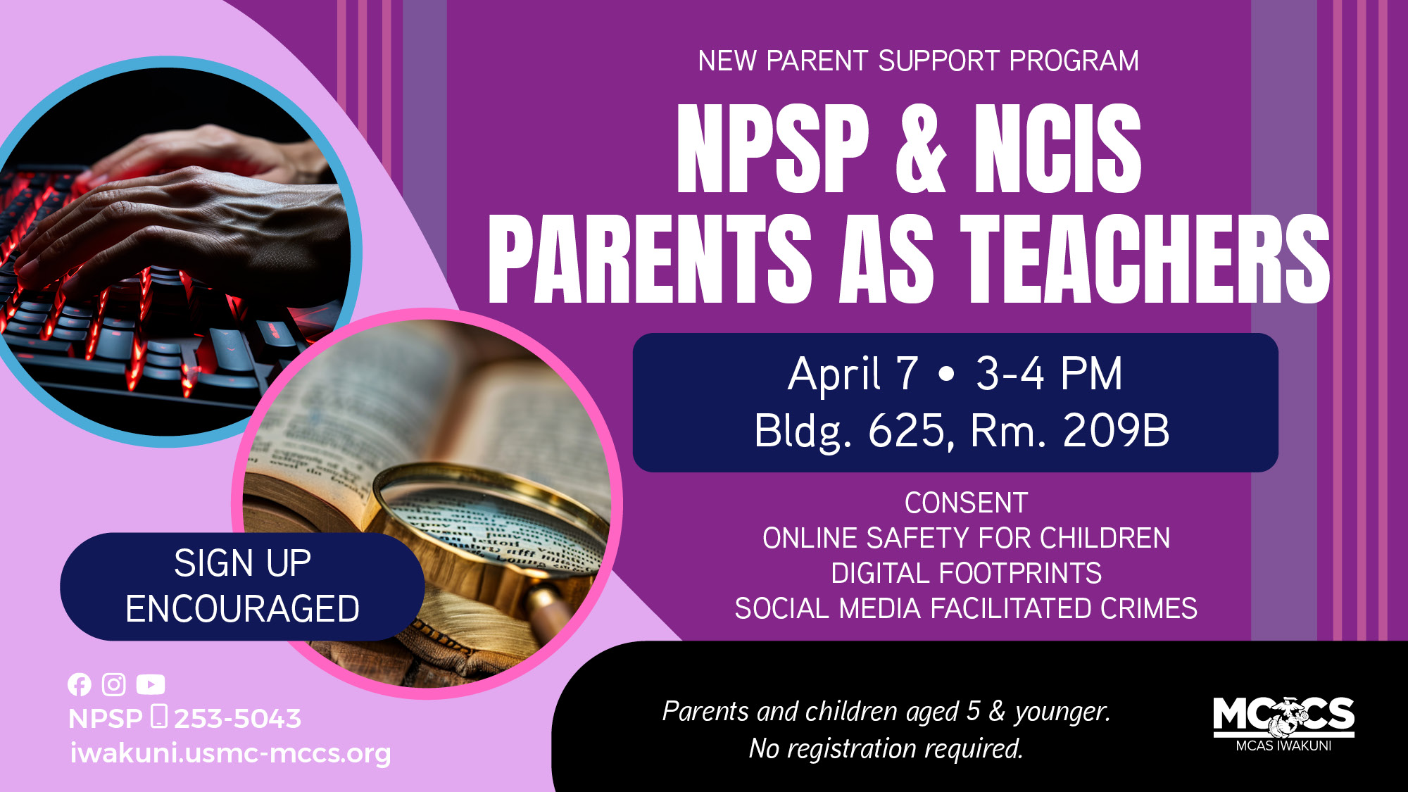 NPSP & NCIS: Parent as Teachers