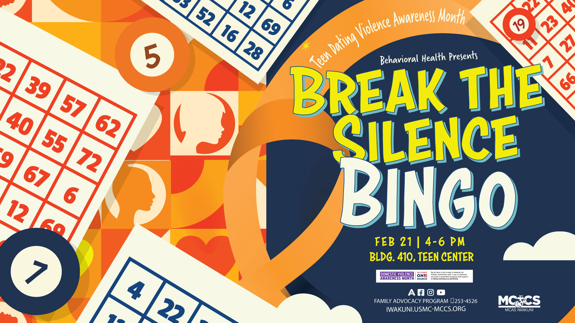 Break the Silence: TDVAM Bingo