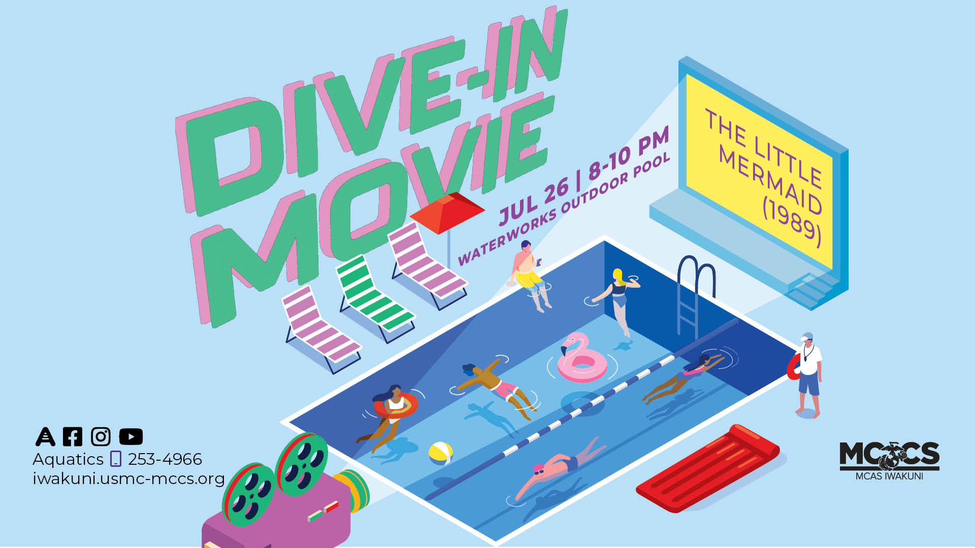 Summer Dive-In Movie - The Little Mermaid (1989)