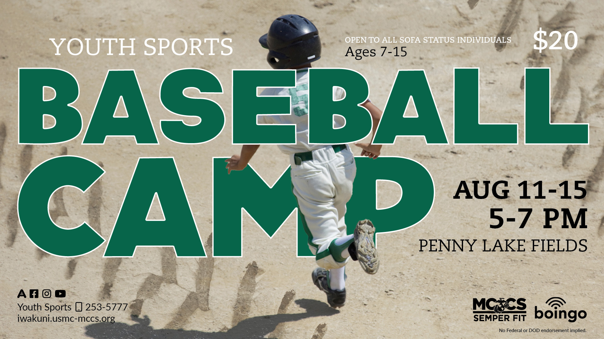 Youth Sports Summer Baseball Camp