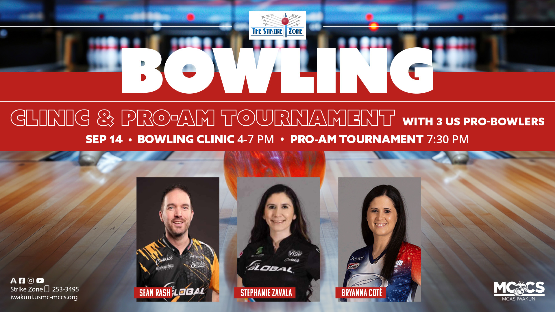 Bowling Clinic and Pro-Am Tournament