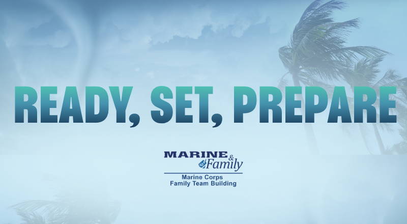 Ready, Set, Prepare!