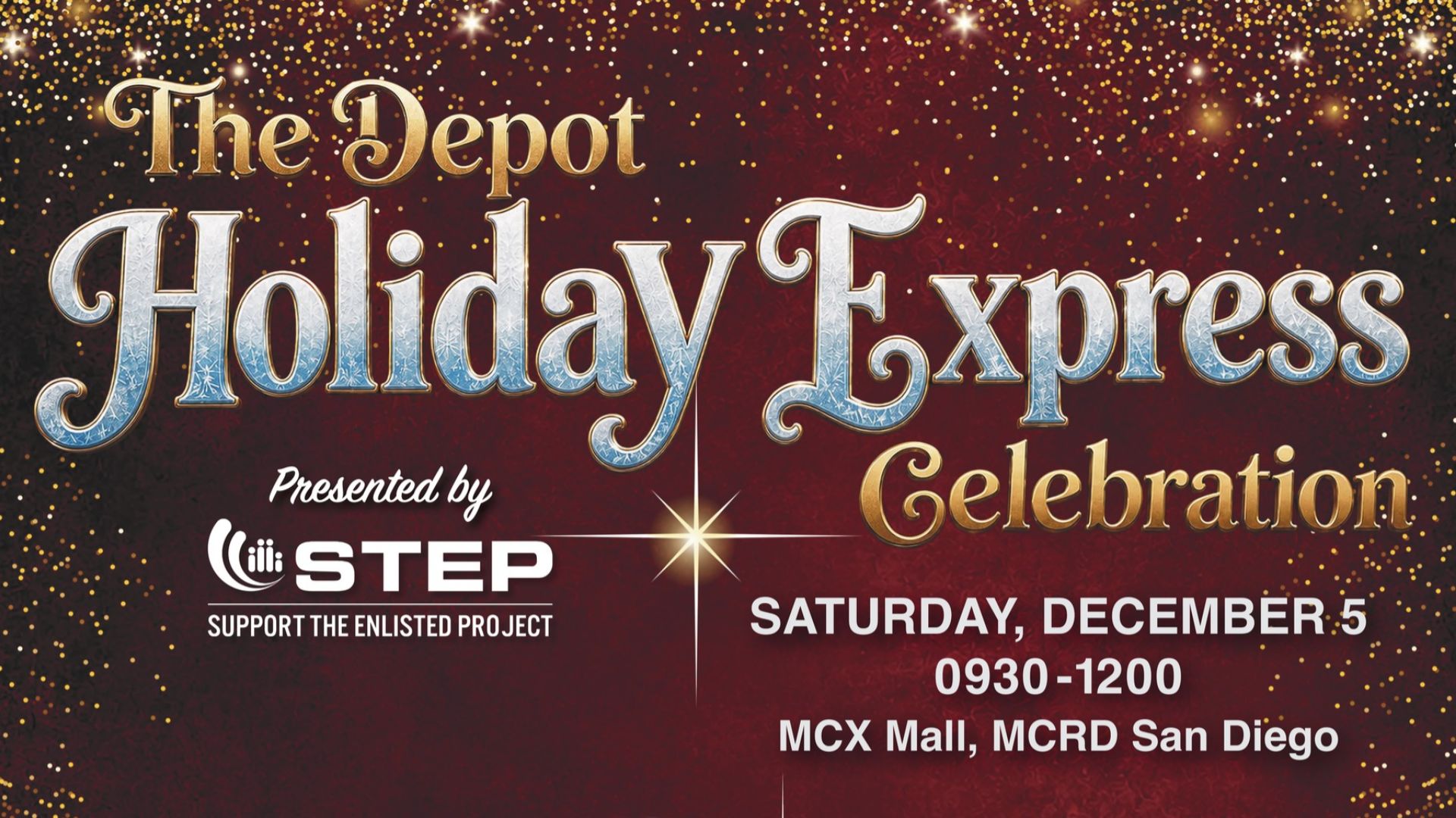 Depot Holiday Express Celebration 