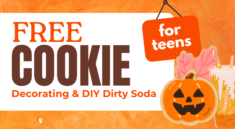 Free Cookie Decorating and Drinks