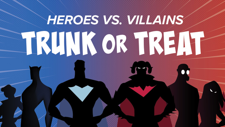 Trunk or Treat: Heroes vs. Villains