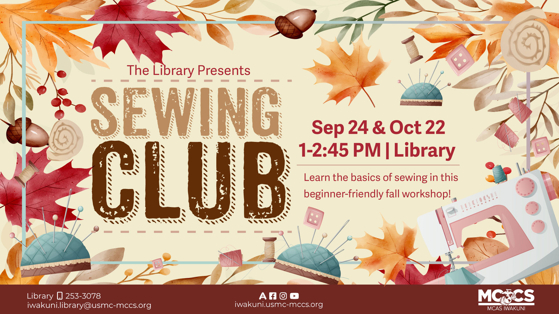 Fall Sewing Club