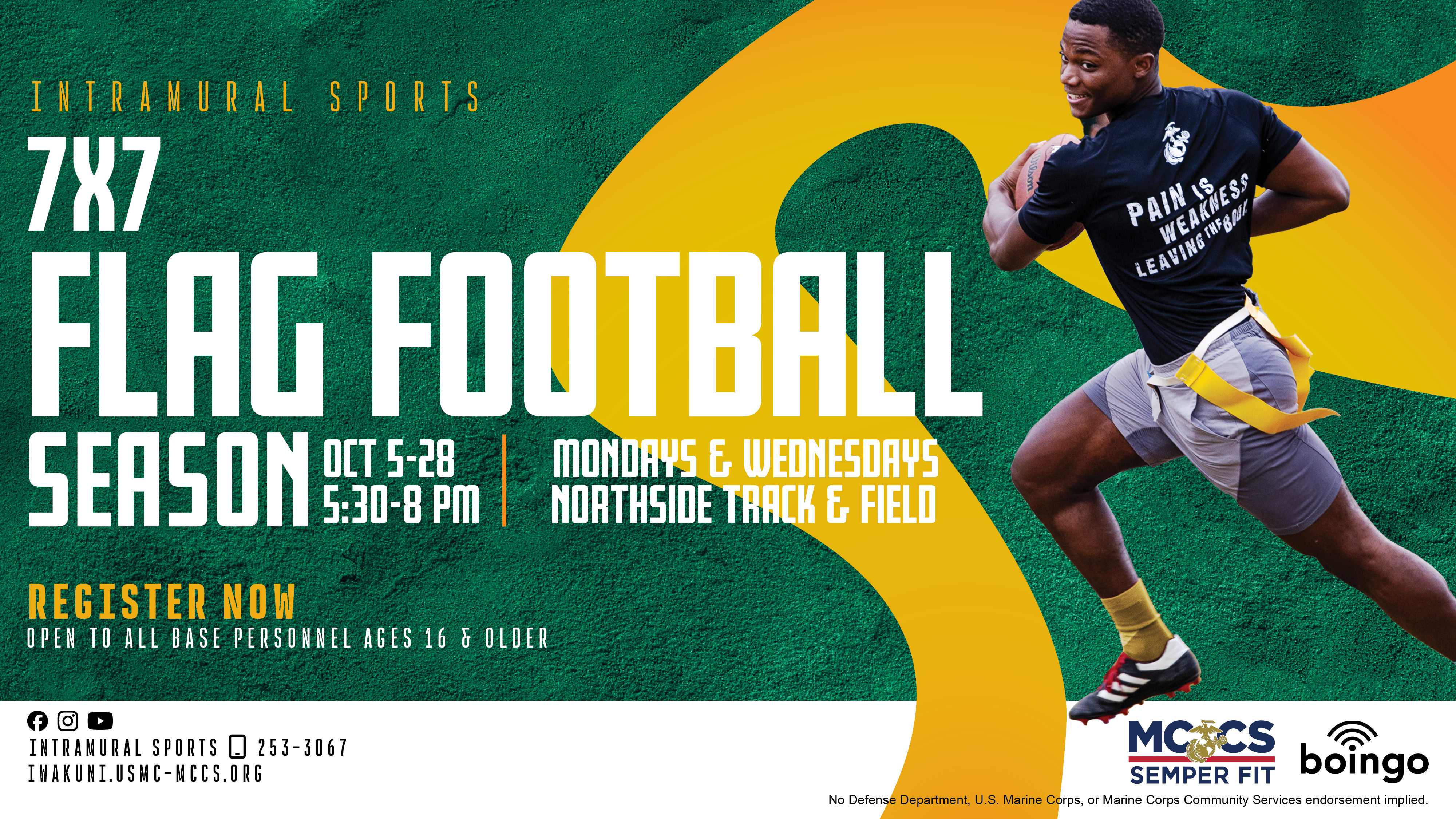 7v7 Flag Football Season