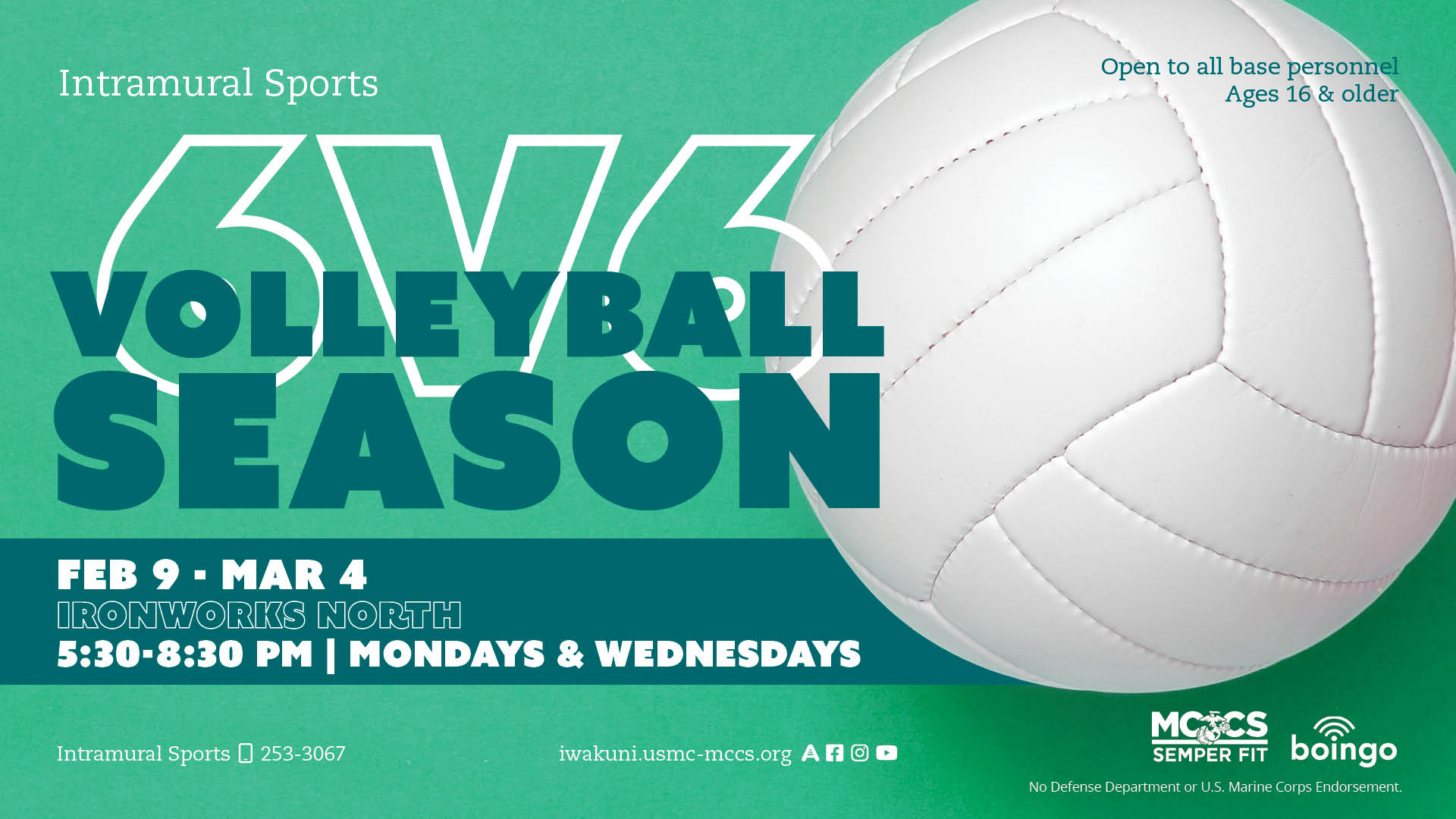 6v6 Volleyball Season