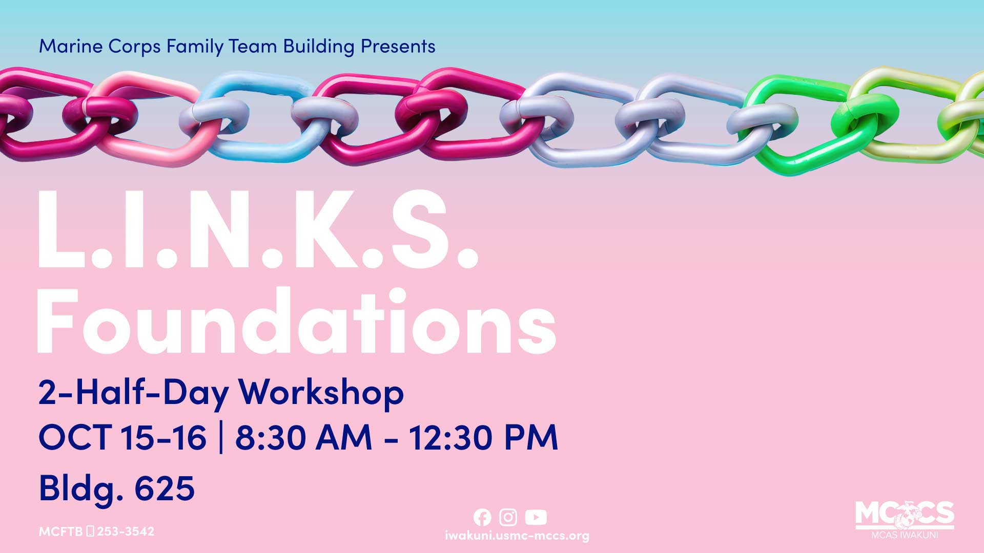 L.I.N.K.S. Foundations Workshop - 2 Half-Day Workshop