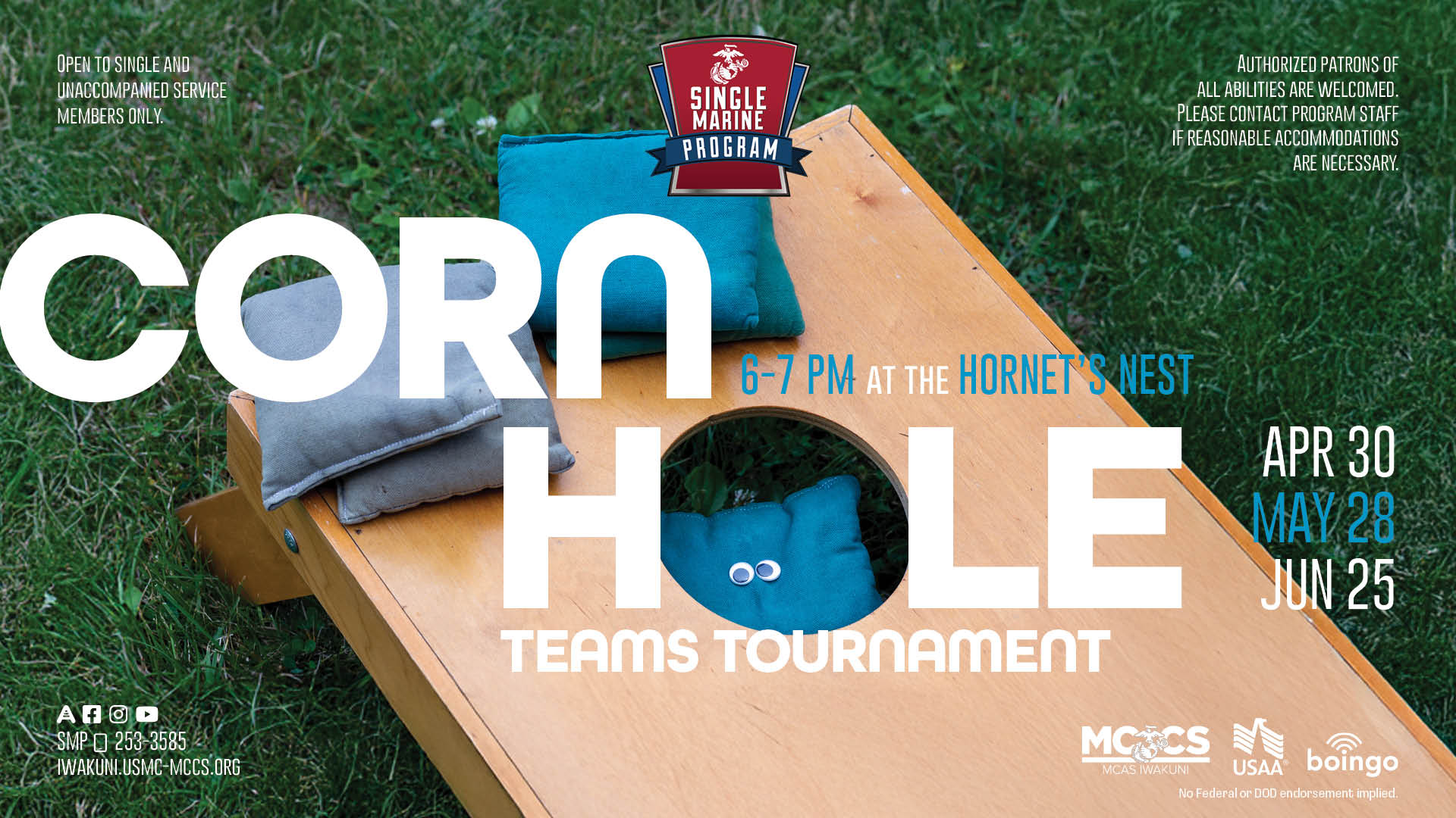 SMP - Teams Tournament (Cornhole No.1)