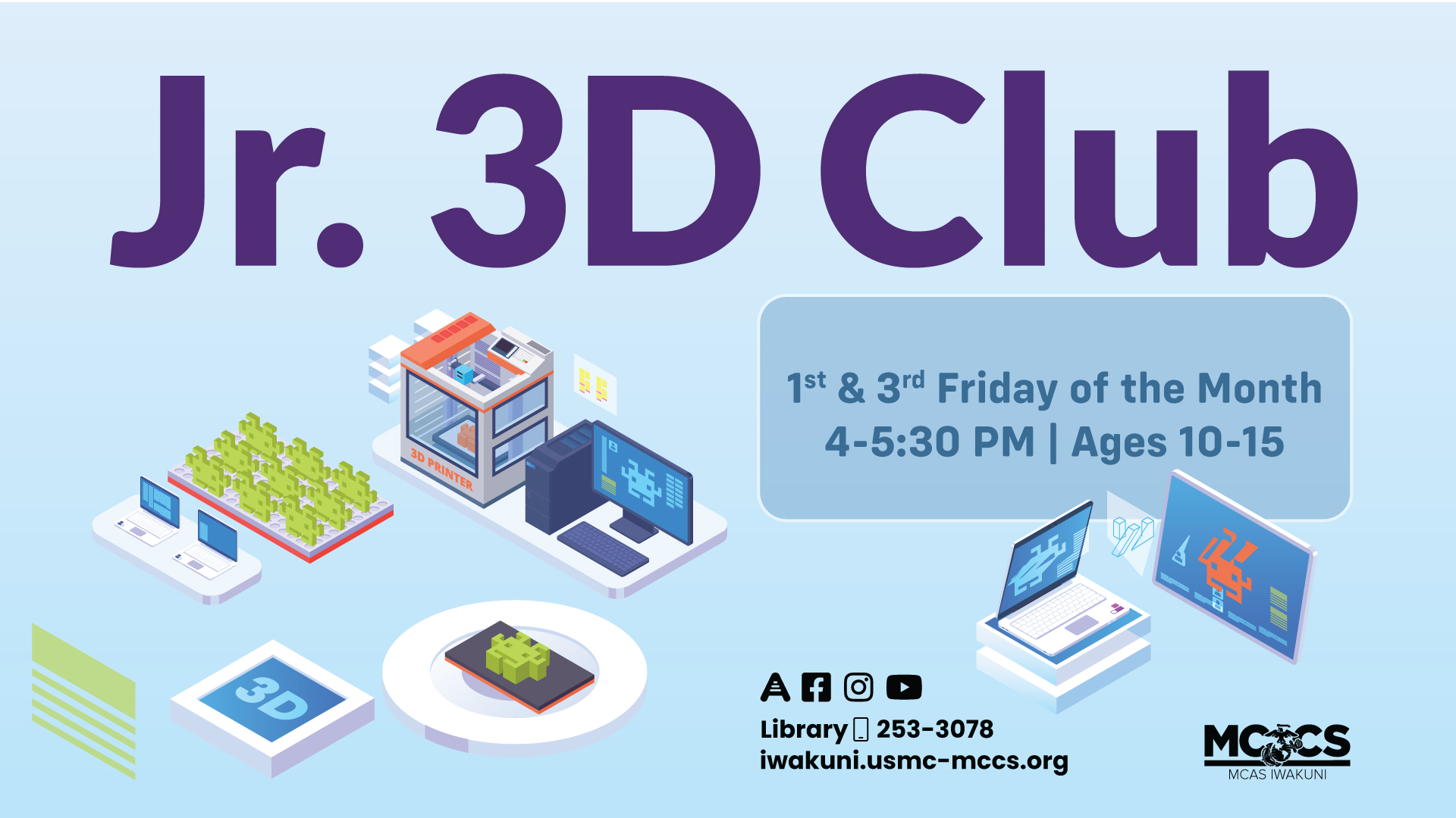 3D Modeling & printing Club